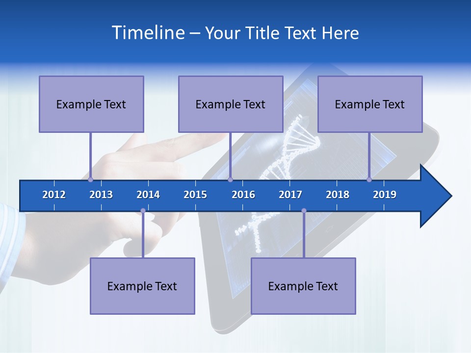 Study Biotechnology Dna PowerPoint Template
