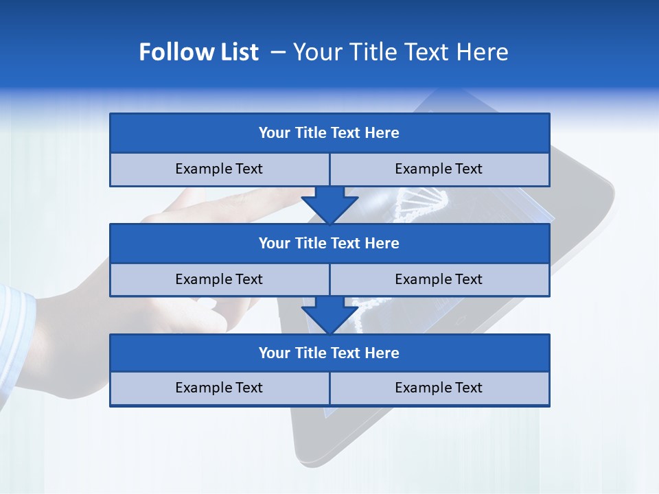Study Biotechnology Dna PowerPoint Template