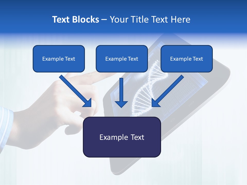 Study Biotechnology Dna PowerPoint Template