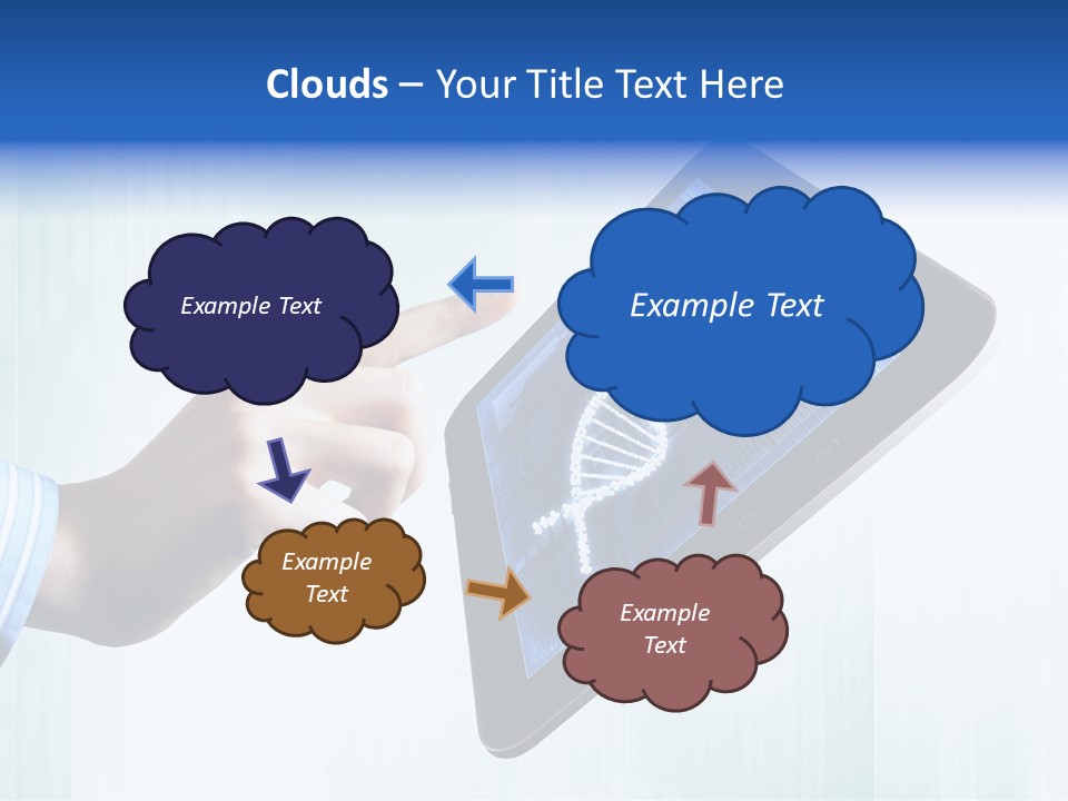 Study Biotechnology Dna PowerPoint Template
