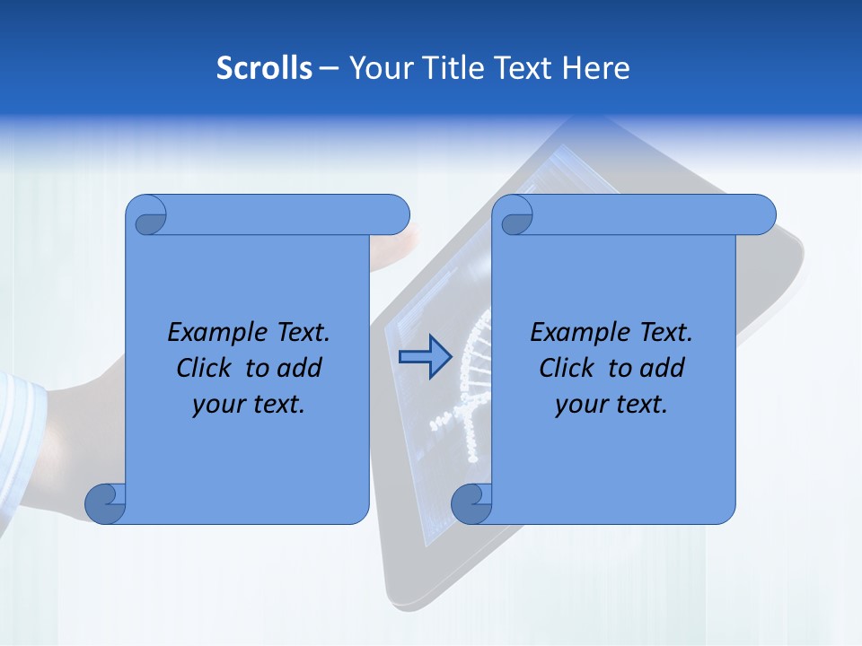 Study Biotechnology Dna PowerPoint Template