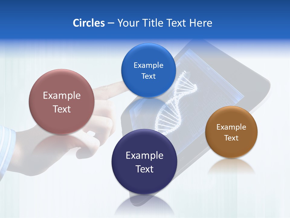 Study Biotechnology Dna PowerPoint Template