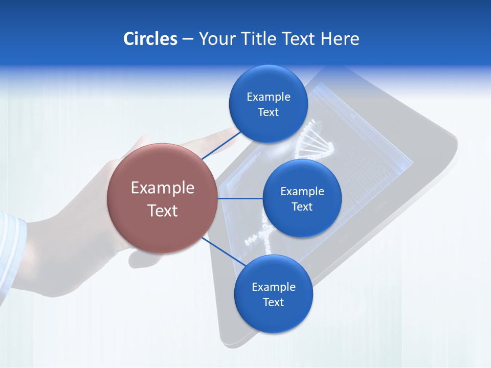 Study Biotechnology Dna PowerPoint Template