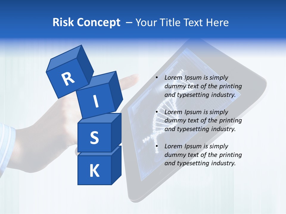 Study Biotechnology Dna PowerPoint Template