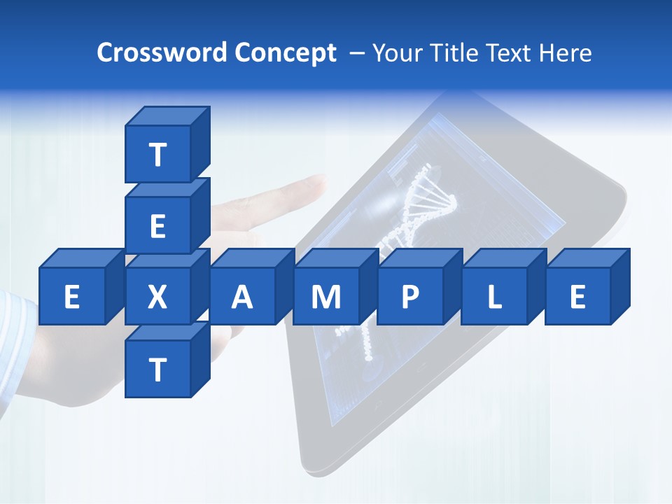 Study Biotechnology Dna PowerPoint Template