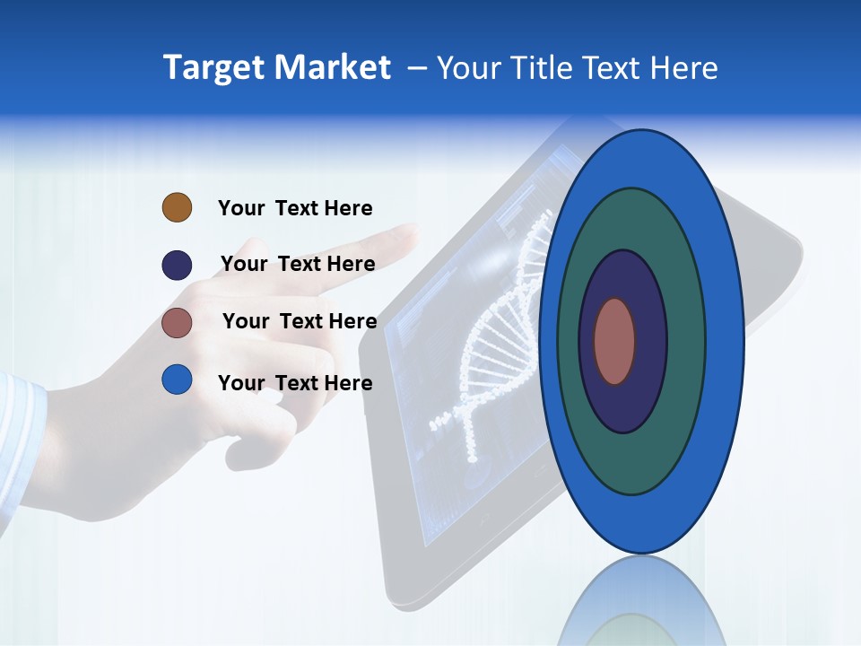 Study Biotechnology Dna PowerPoint Template