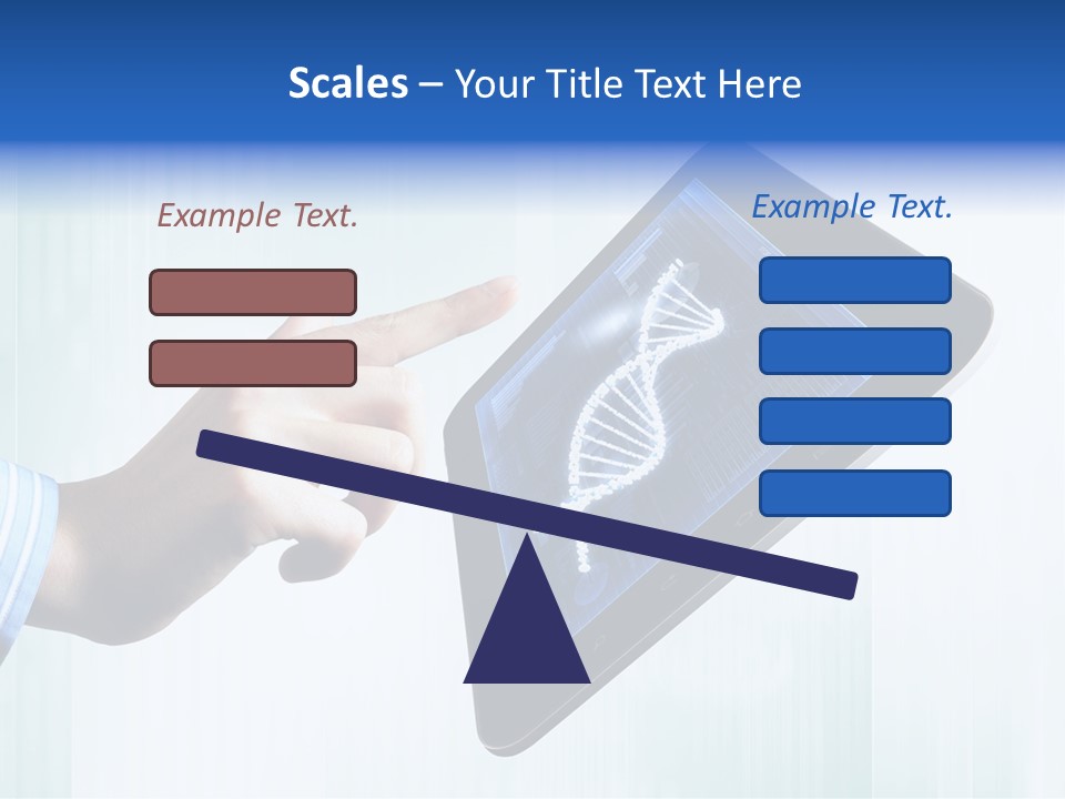Study Biotechnology Dna PowerPoint Template