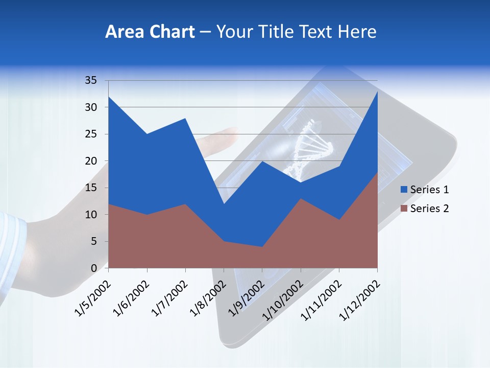 Study Biotechnology Dna PowerPoint Template