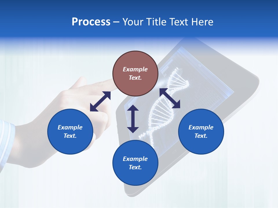 Study Biotechnology Dna PowerPoint Template