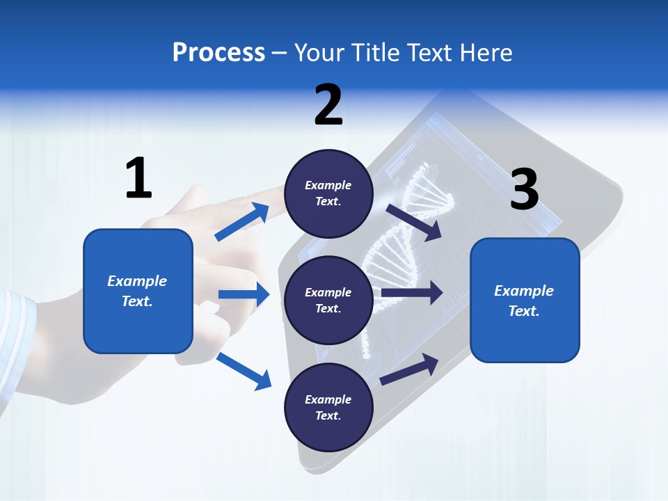 Study Biotechnology Dna PowerPoint Template
