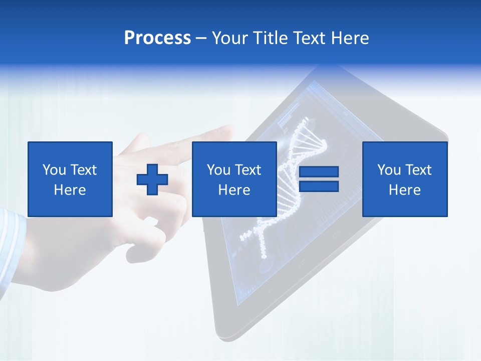 Study Biotechnology Dna PowerPoint Template