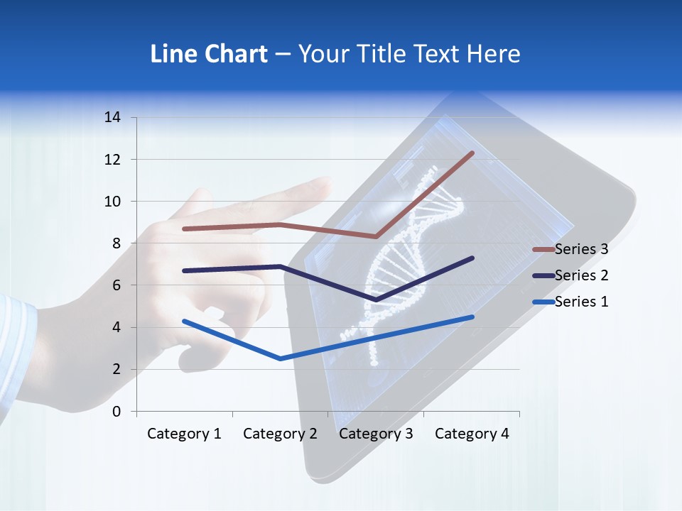 Study Biotechnology Dna PowerPoint Template