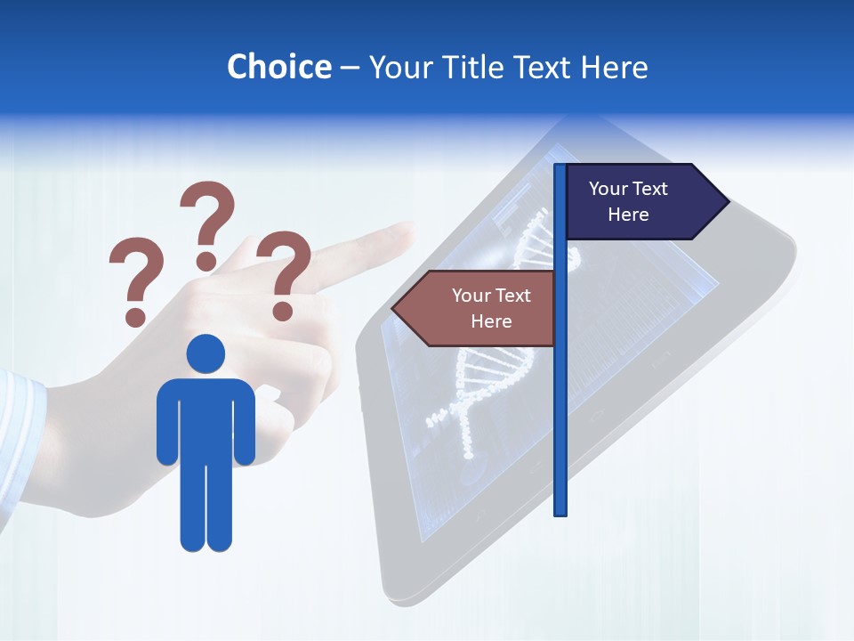 Study Biotechnology Dna PowerPoint Template