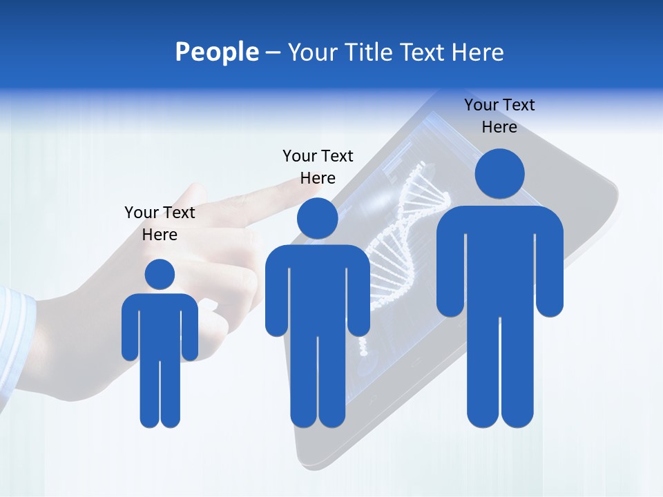 Study Biotechnology Dna PowerPoint Template