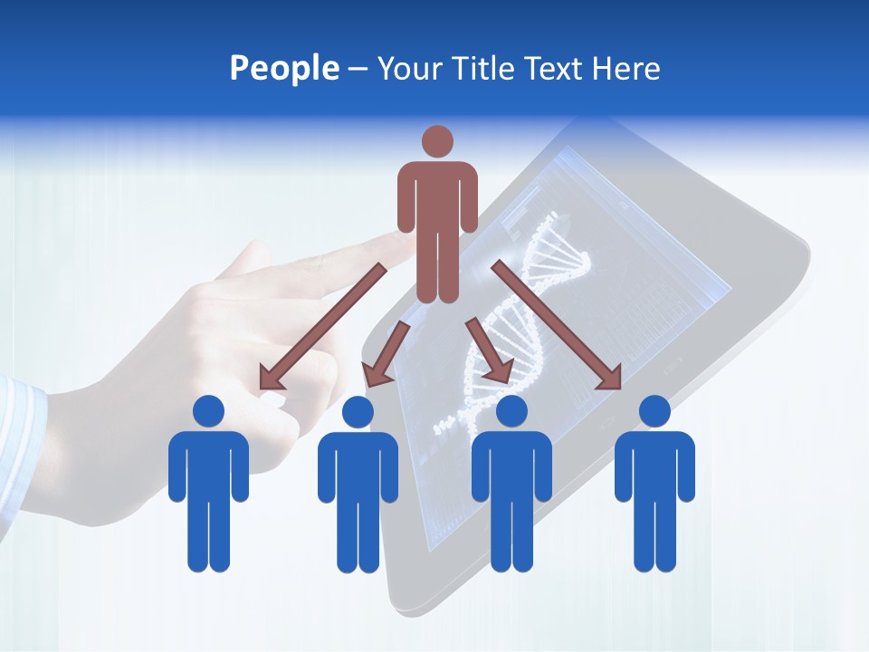 Study Biotechnology Dna PowerPoint Template