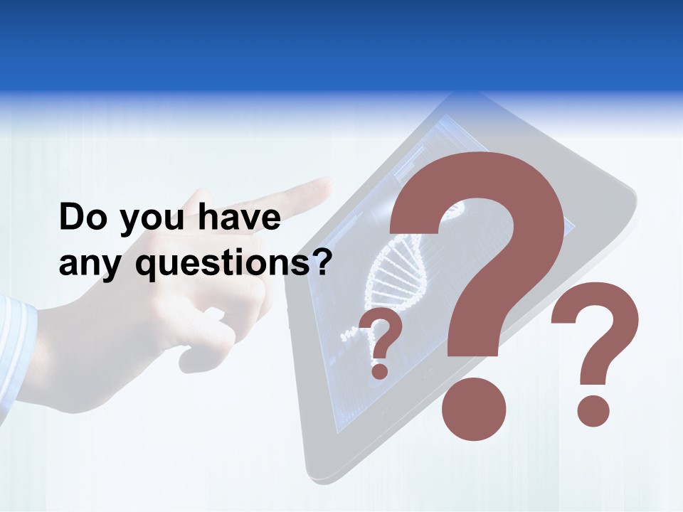 Study Biotechnology Dna PowerPoint Template