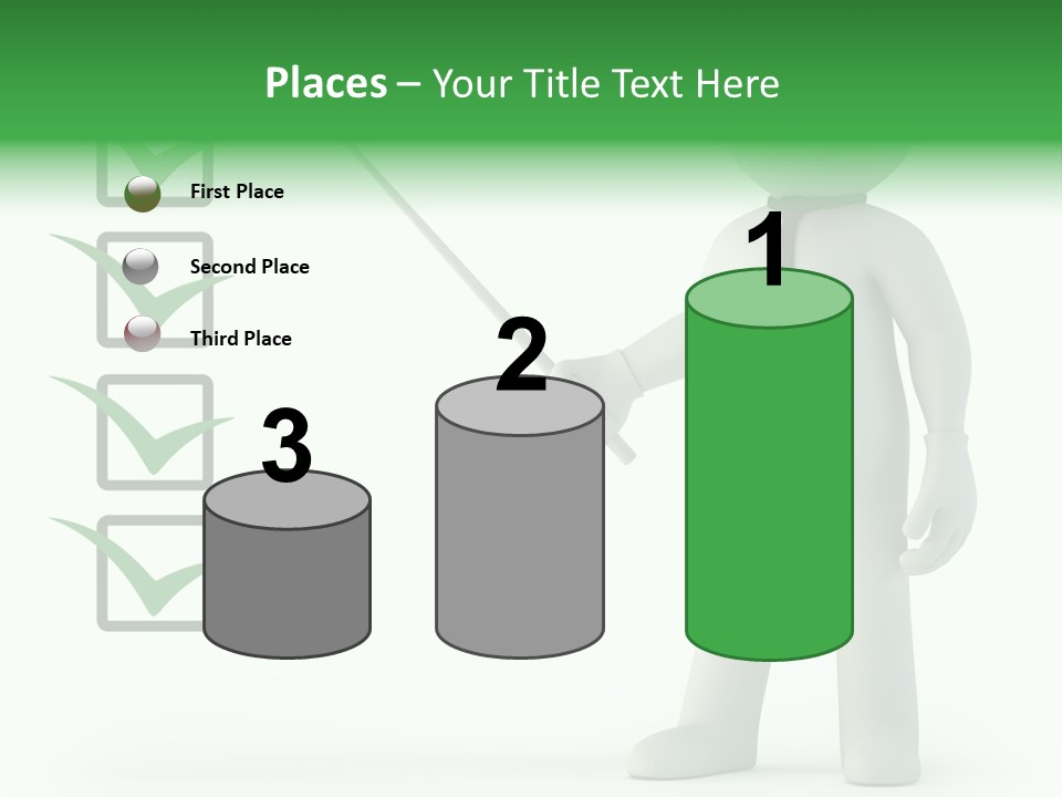 Rank Businessman Communication PowerPoint Template
