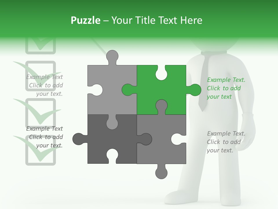 Rank Businessman Communication PowerPoint Template