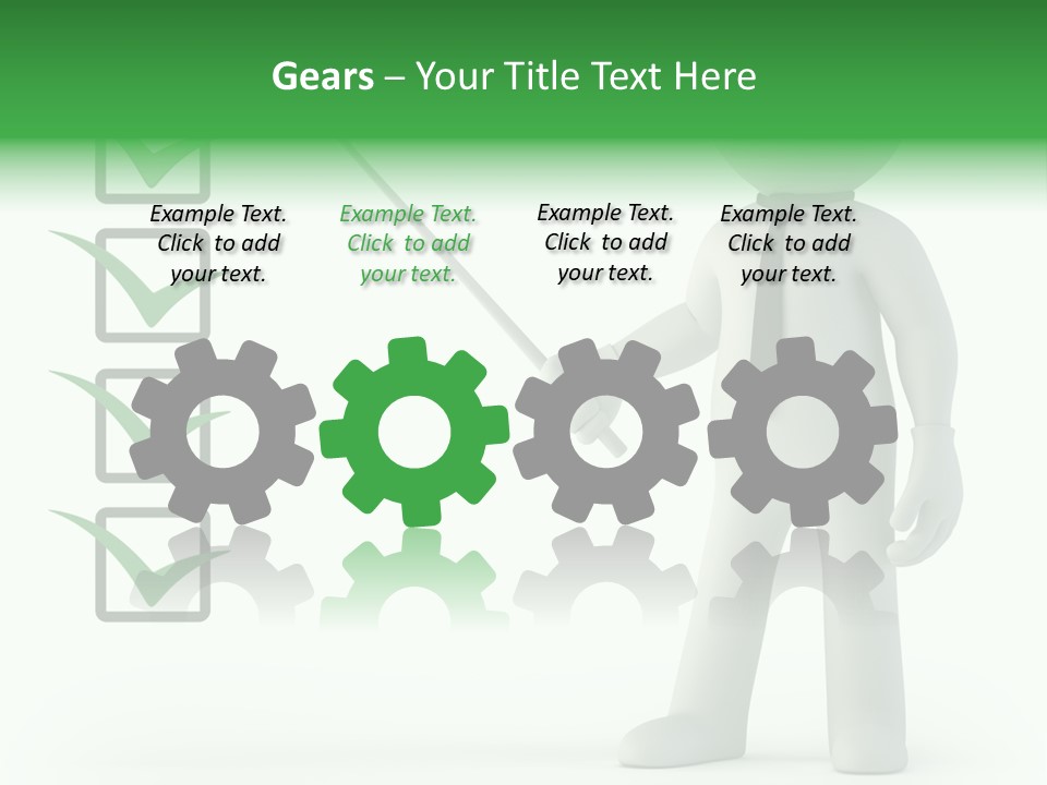 Rank Businessman Communication PowerPoint Template