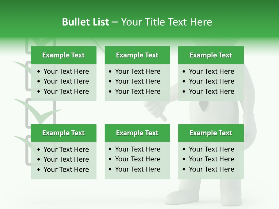 Rank Businessman Communication PowerPoint Template