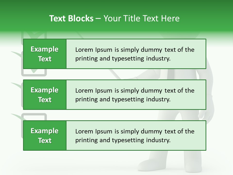 Rank Businessman Communication PowerPoint Template