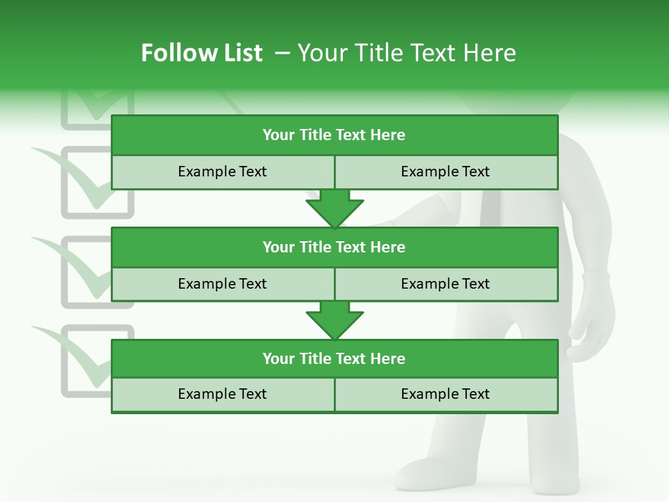 Rank Businessman Communication PowerPoint Template