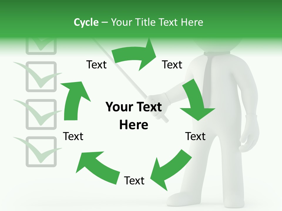Rank Businessman Communication PowerPoint Template