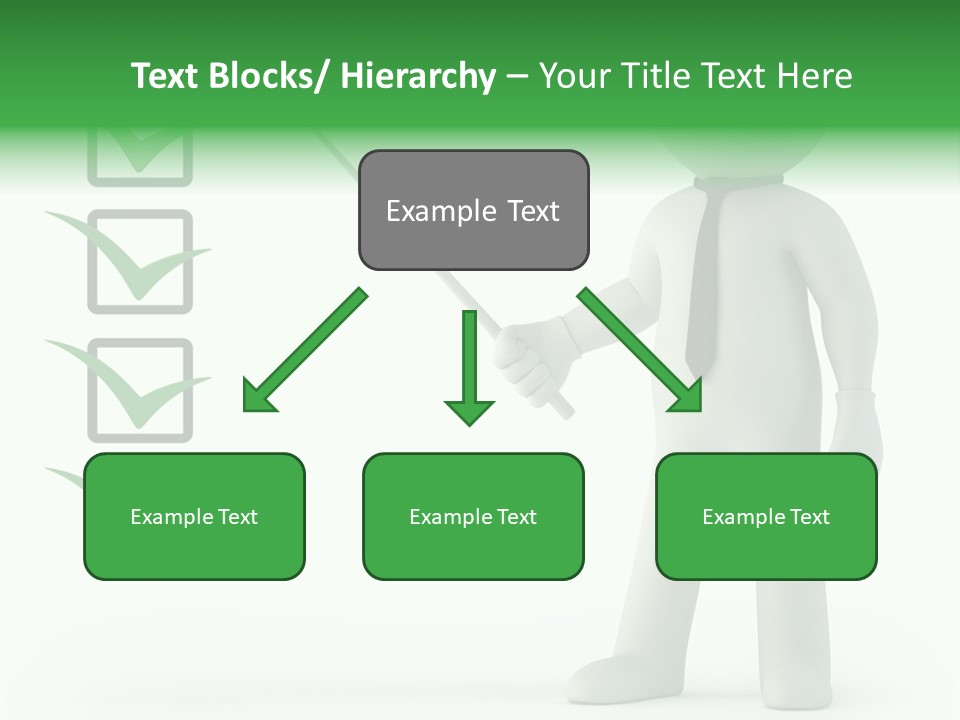 Rank Businessman Communication PowerPoint Template