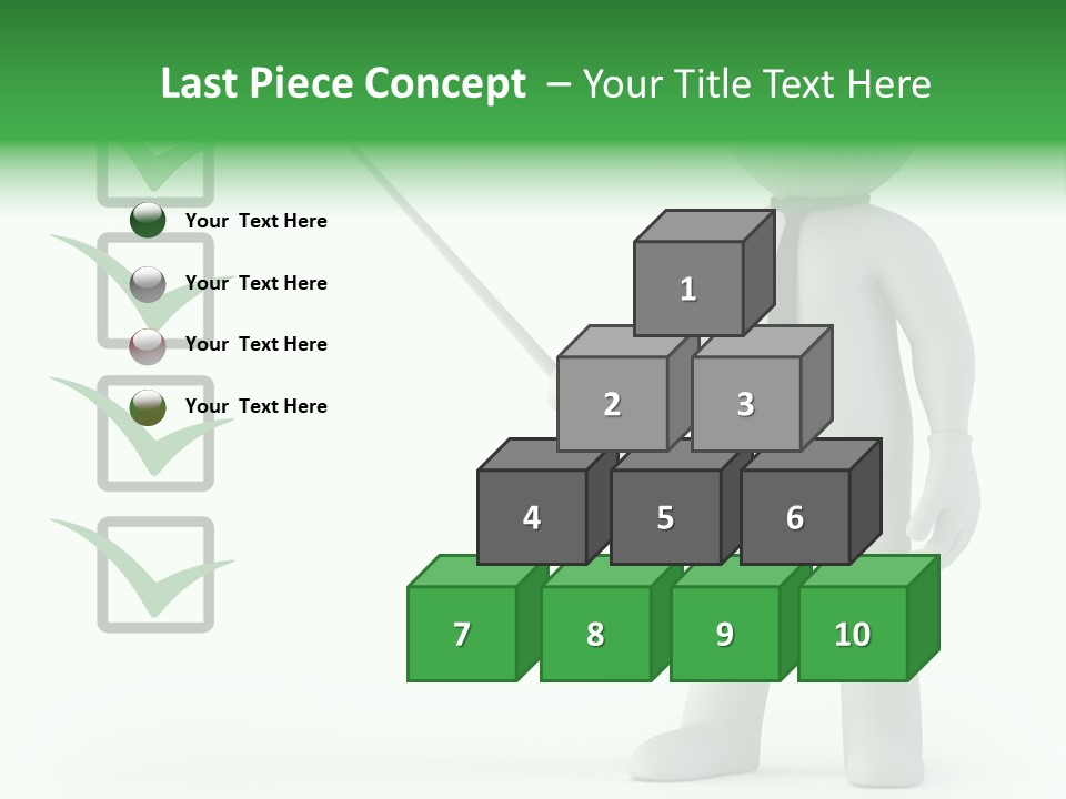 Rank Businessman Communication PowerPoint Template
