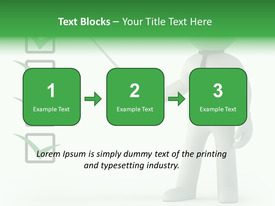 Rank Businessman Communication PowerPoint Template