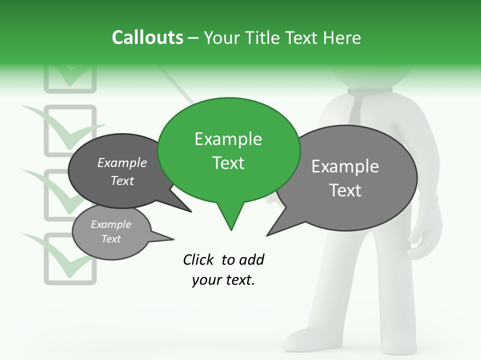 Rank Businessman Communication PowerPoint Template