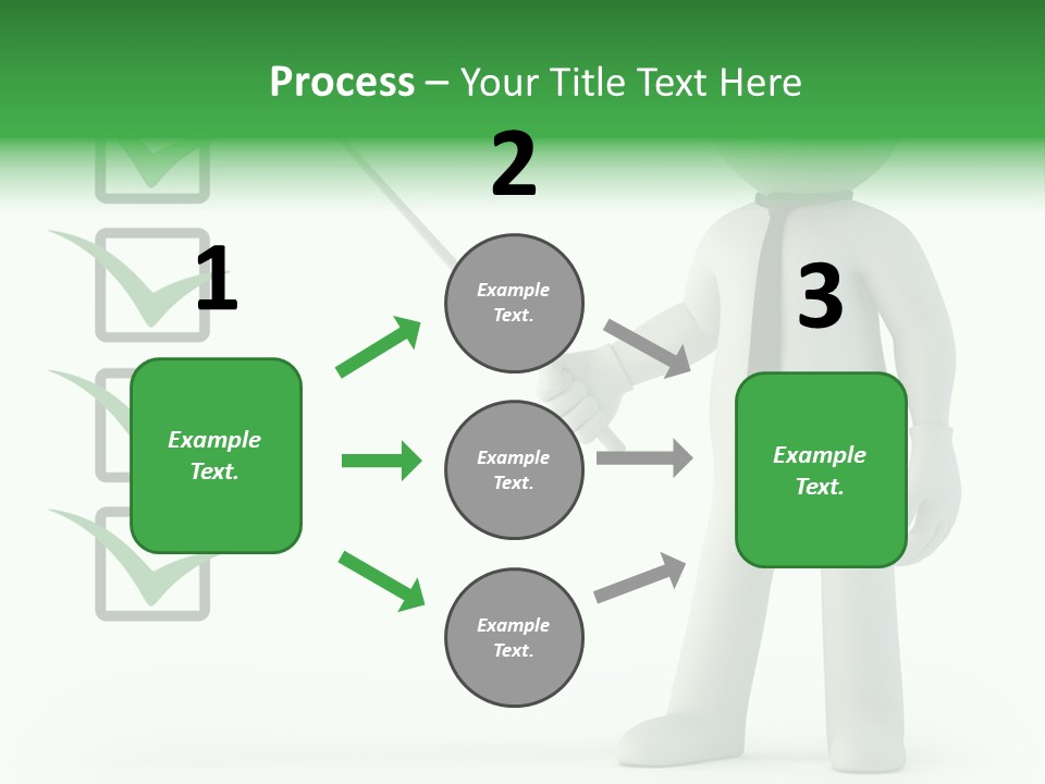 Rank Businessman Communication PowerPoint Template