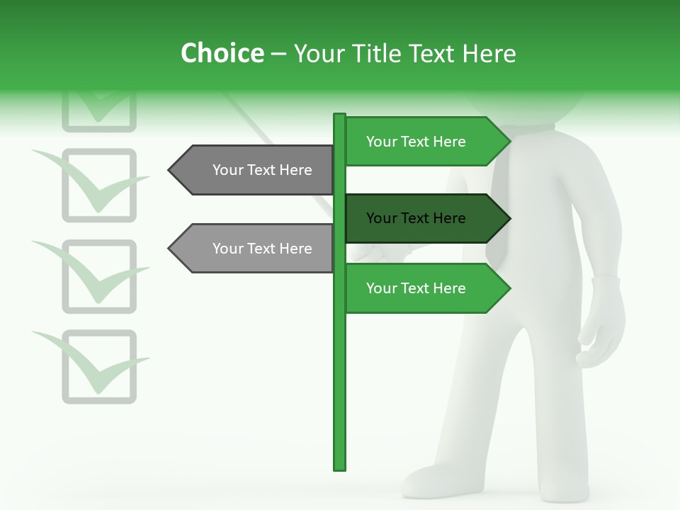 Rank Businessman Communication PowerPoint Template