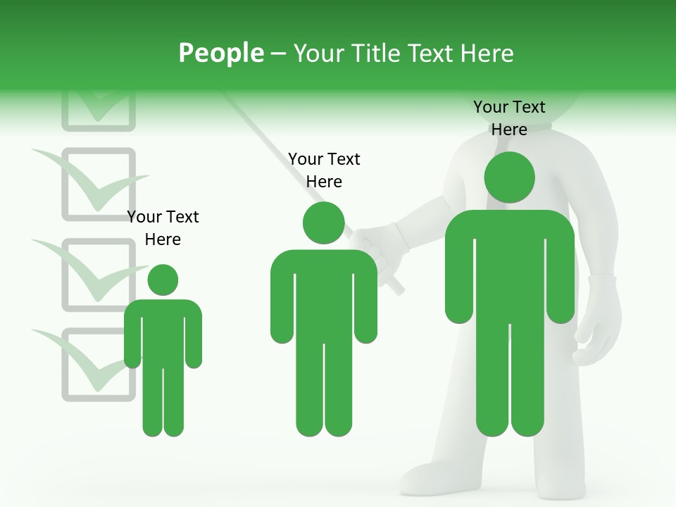 Rank Businessman Communication PowerPoint Template