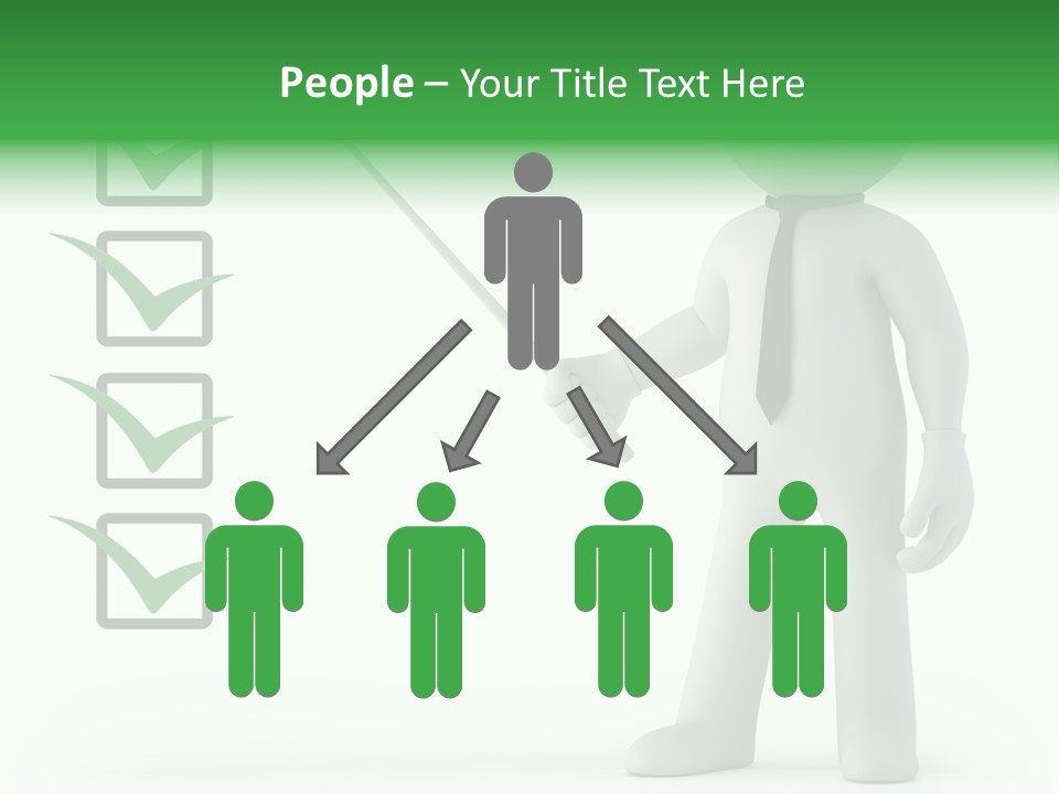 Rank Businessman Communication PowerPoint Template