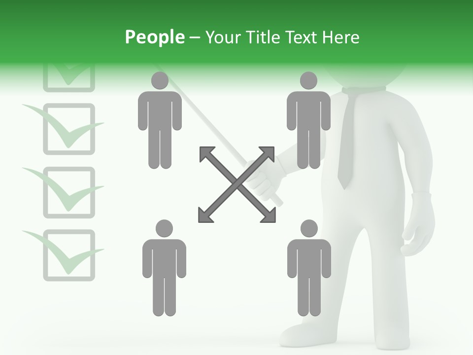 Rank Businessman Communication PowerPoint Template