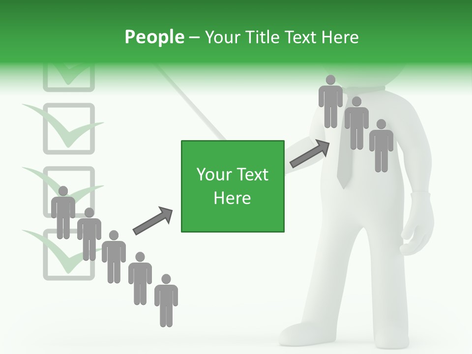 Rank Businessman Communication PowerPoint Template