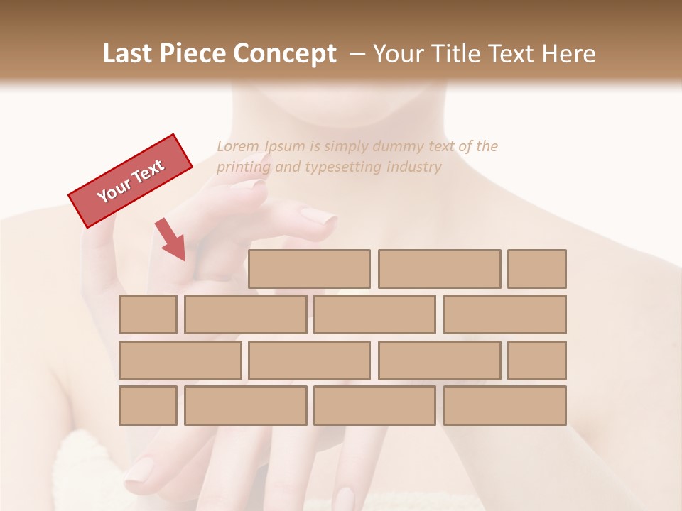 Body Head Portrait PowerPoint Template