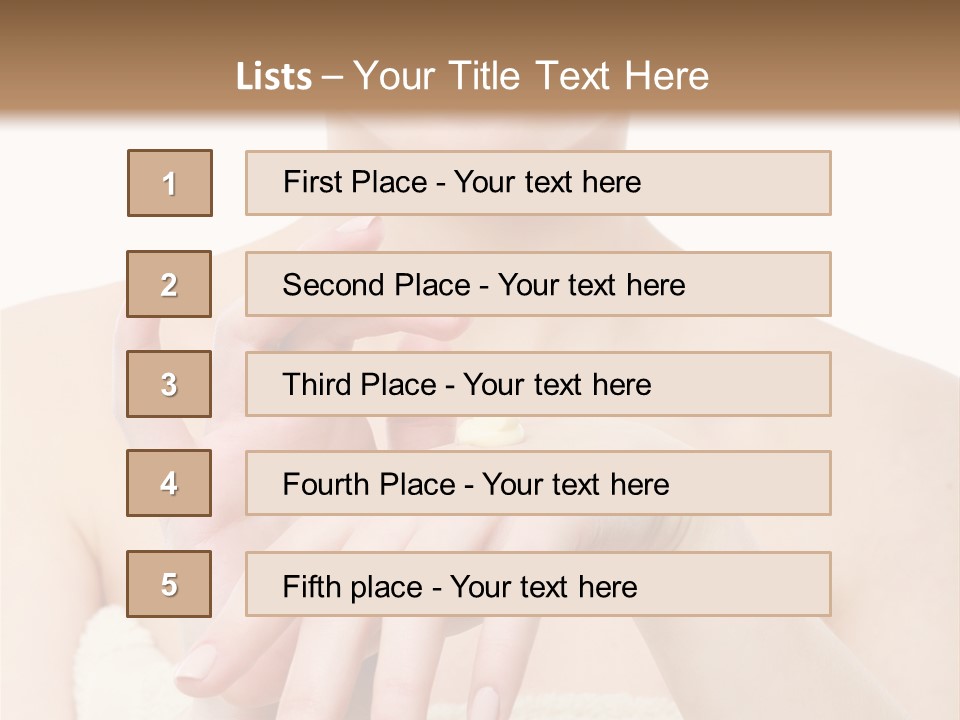 Body Head Portrait PowerPoint Template
