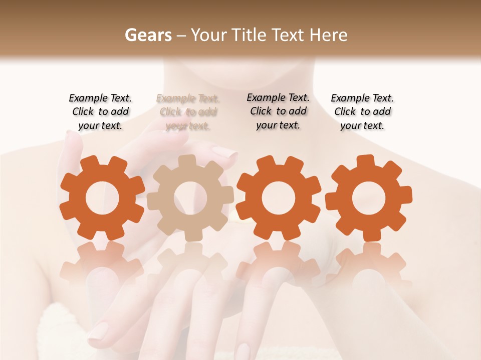 Body Head Portrait PowerPoint Template