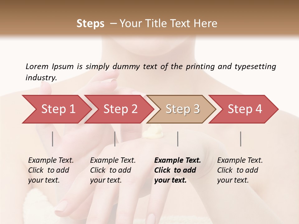 Body Head Portrait PowerPoint Template