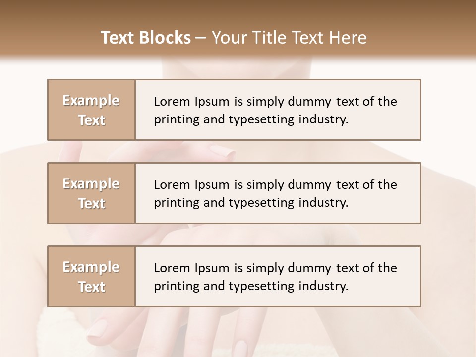Body Head Portrait PowerPoint Template