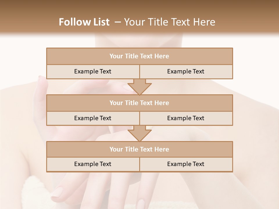 Body Head Portrait PowerPoint Template