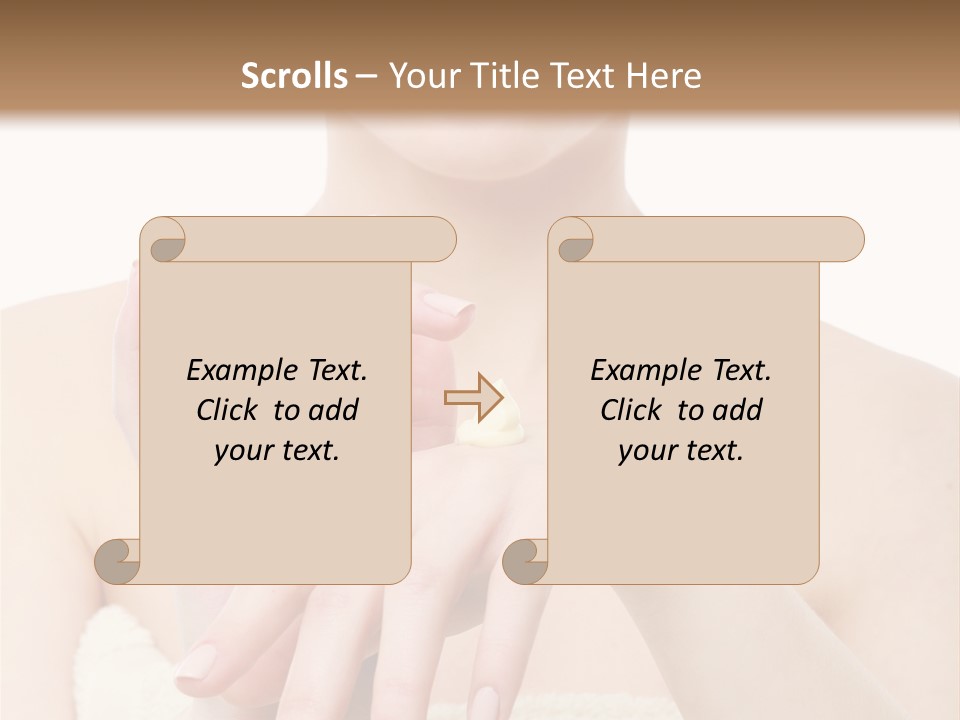 Body Head Portrait PowerPoint Template