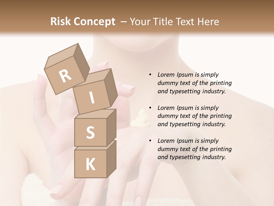 Body Head Portrait PowerPoint Template