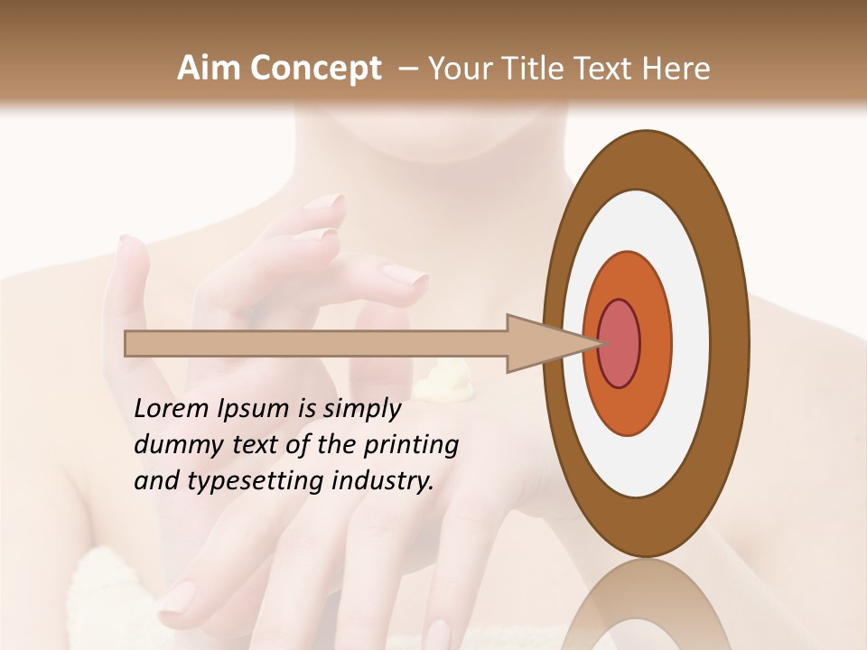 Body Head Portrait PowerPoint Template