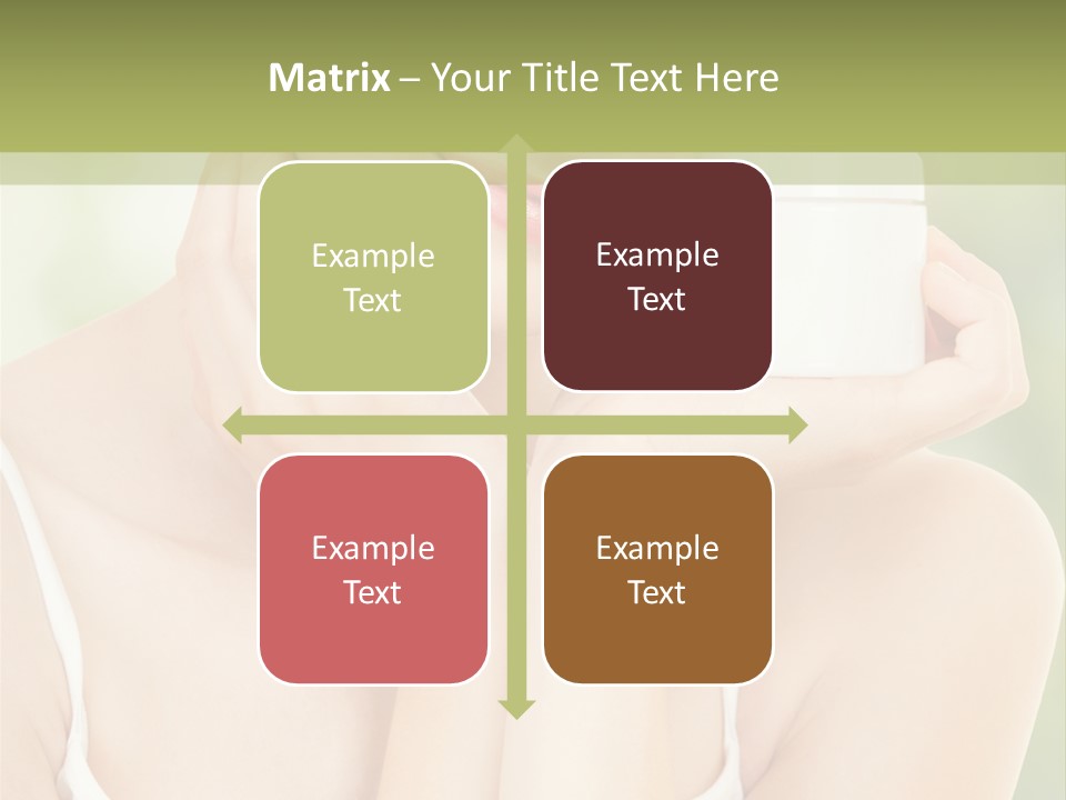 Nature Human Cosmetics PowerPoint Template