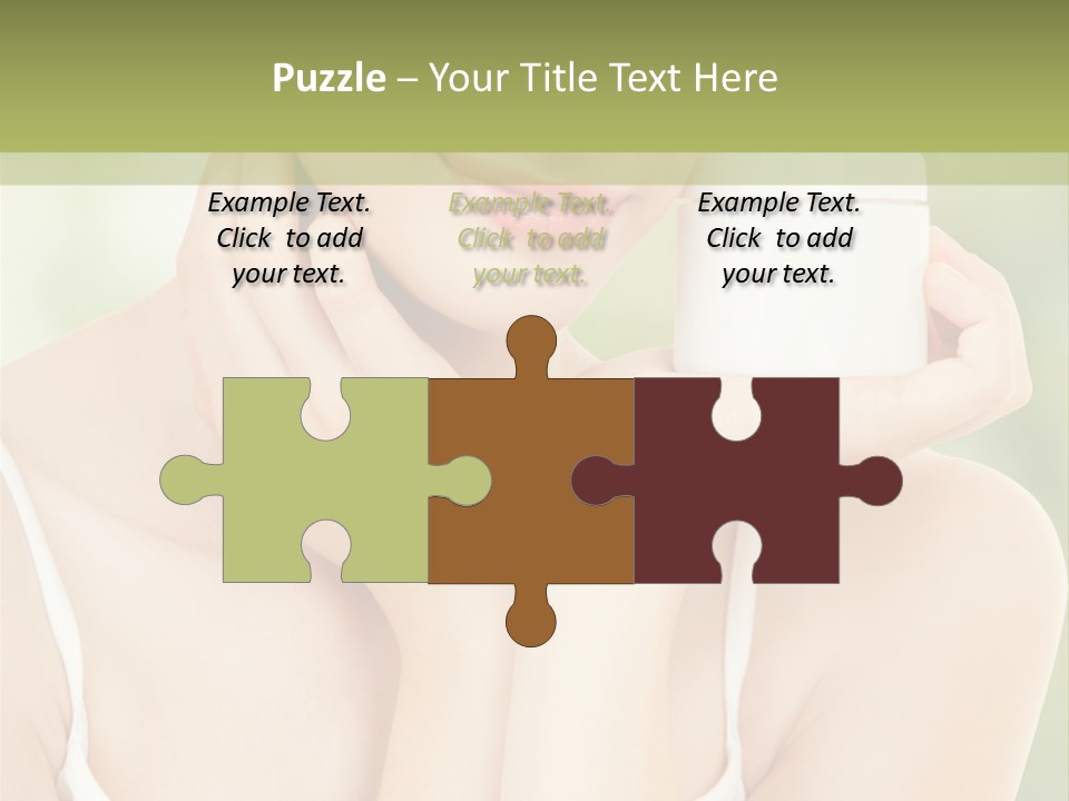 Nature Human Cosmetics PowerPoint Template