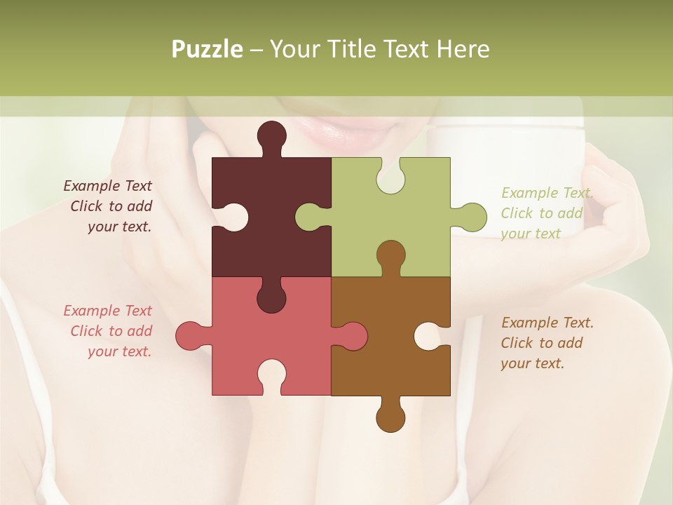 Nature Human Cosmetics PowerPoint Template