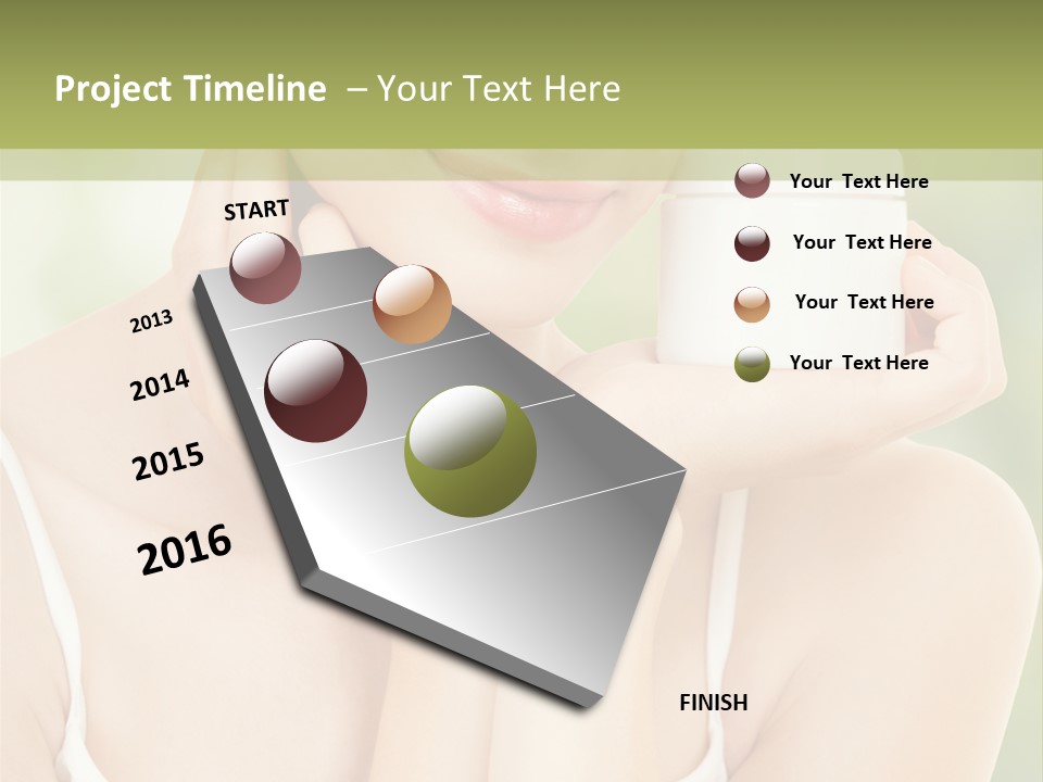 Nature Human Cosmetics PowerPoint Template